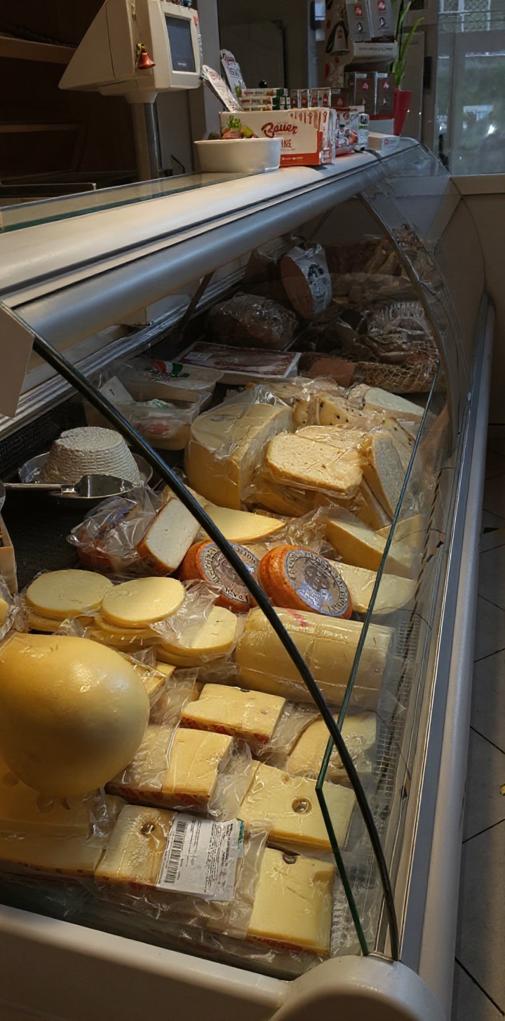 Mani esperte di un macellaio che legano un arrosto con lo spago.
